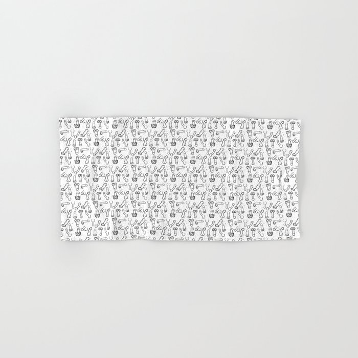 Dickies Hand Bath Towel by Dr Julius Society6