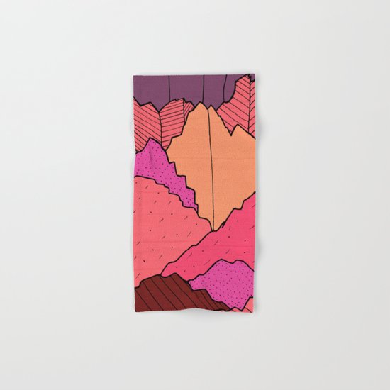 Mountain Cliffs Hand & Bath Towel