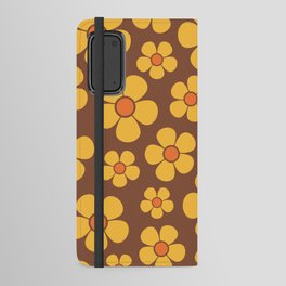 Colorful Retro Flower Pattern 739 Android Wallet Case
