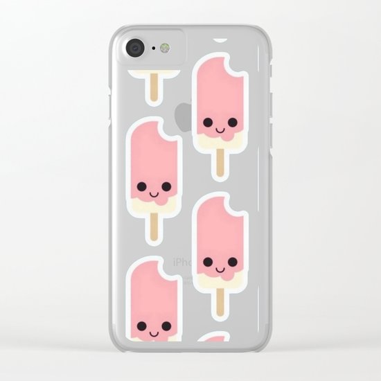 Summer Smile Clear iPhone Case