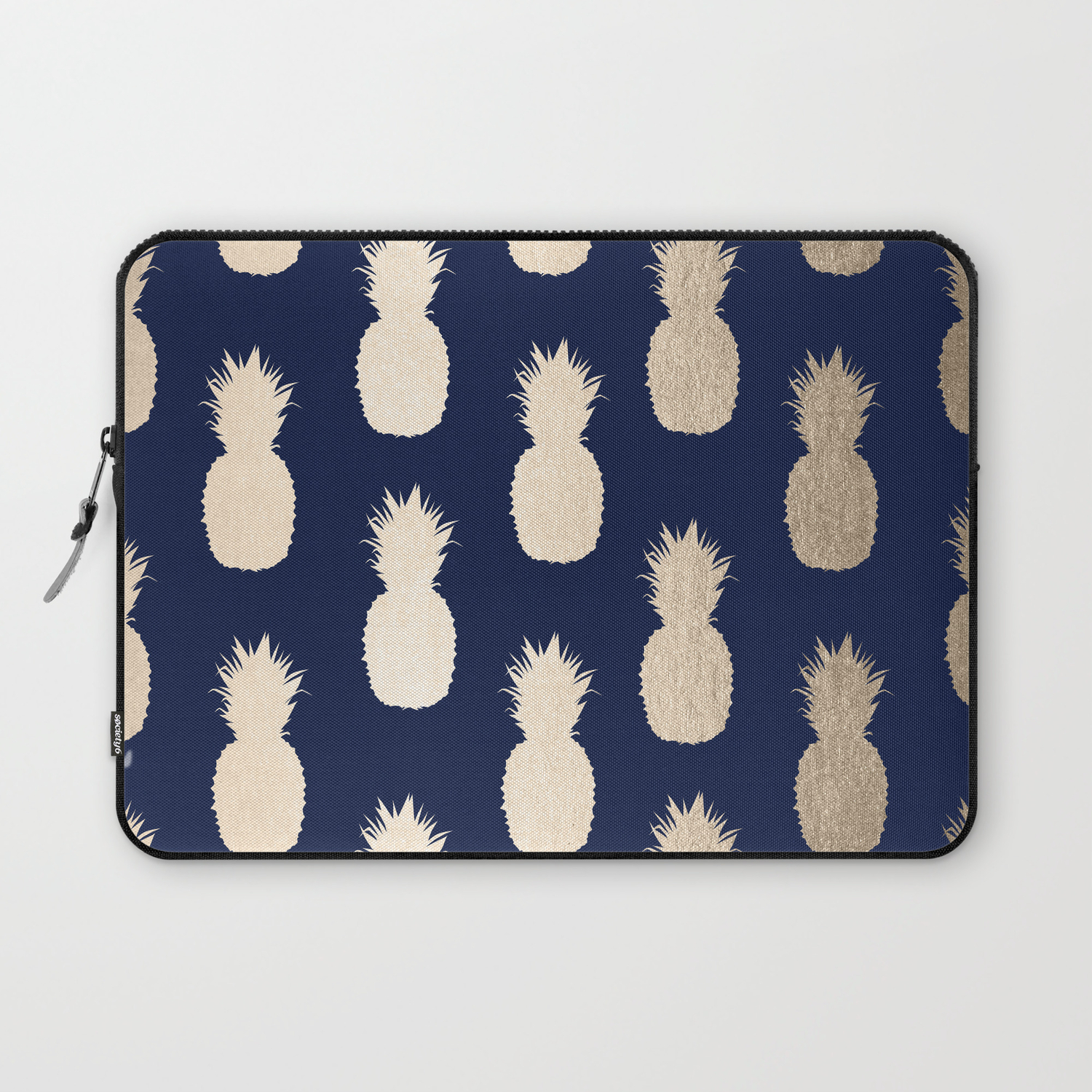 Xxh 13Inch Laptop Sleeve Case Pineapple Neoprene Cover Bag Compatible MacBook Air/Pro