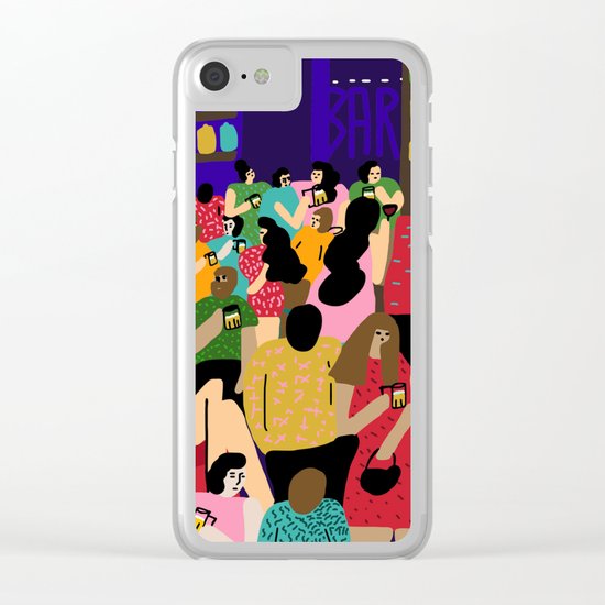 Bar Clear iPhone Case