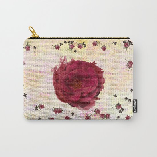 Sweet Aroma Rose Carry-All Pouch