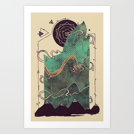 Northern Nightsky Art Print