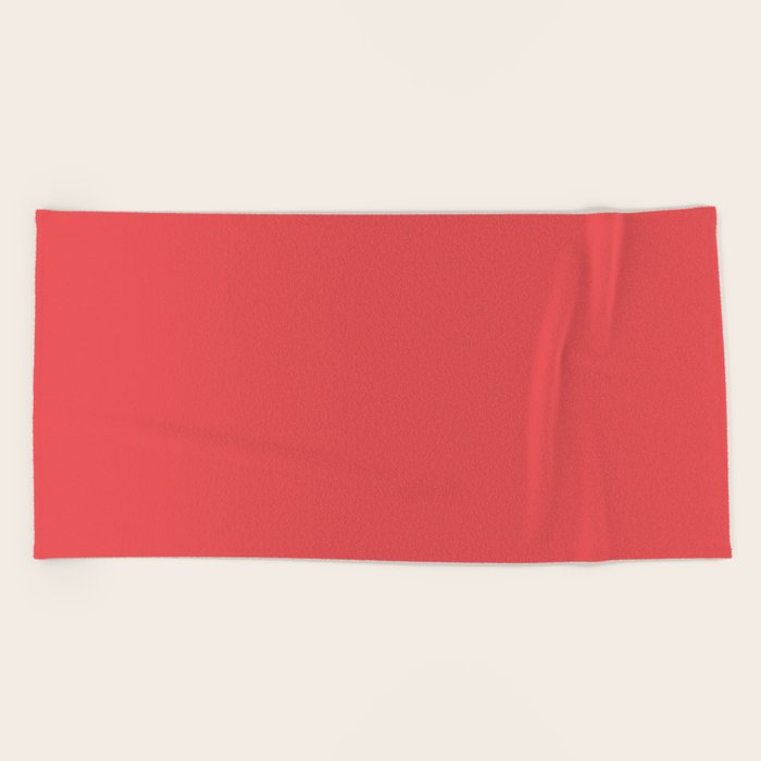 Valentine Red Beach Towel