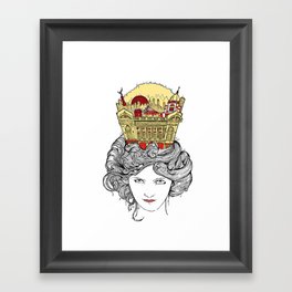 The Queen of Montreal Framed Art Print