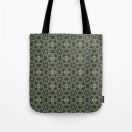 Kaleidoscope - Cucumber Vine and Trellis Tote Bag
