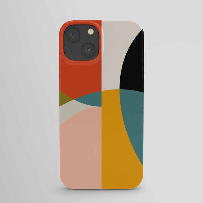 geometry shapes 3 iPhone Case