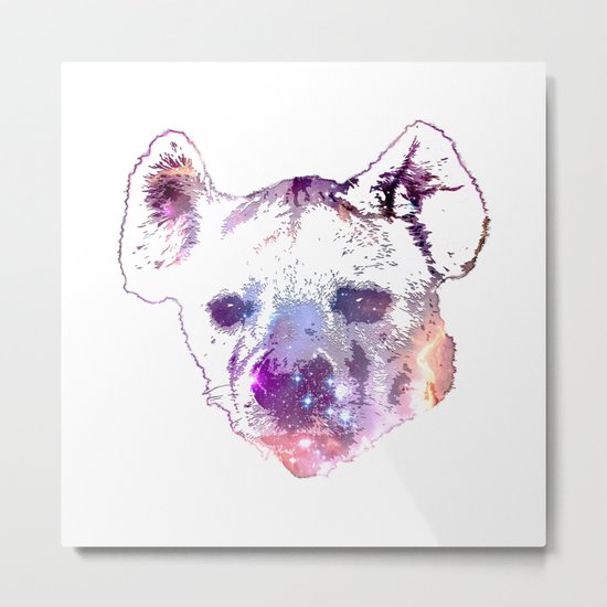 Space Hyena Metal Print