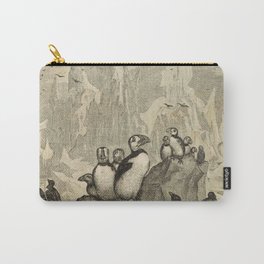 Naturalist Penguin And Puffin Carry-All Pouch