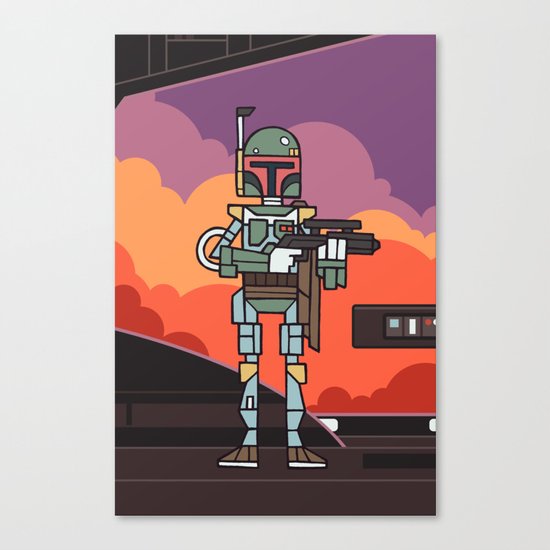 EP5 : Boba Fett Canvas Print