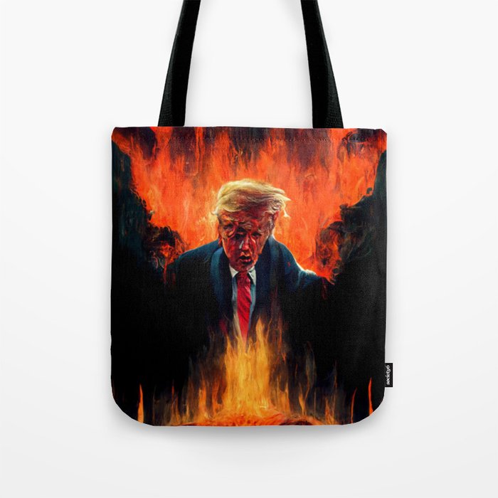 Trump In The Underworld Tote Bag