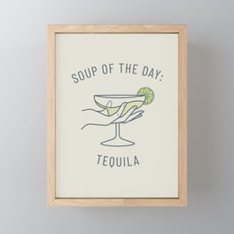 Margarita Soup Framed Mini Art Print