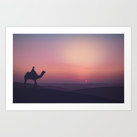 Journey Art Print