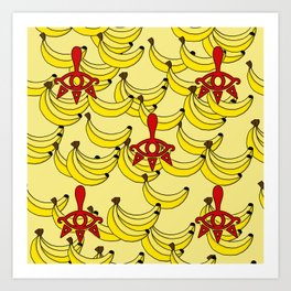 Banana Clan Art Print