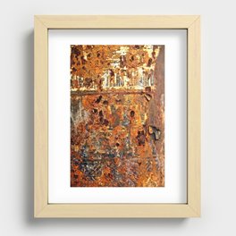 Rust Recessed Framed Print