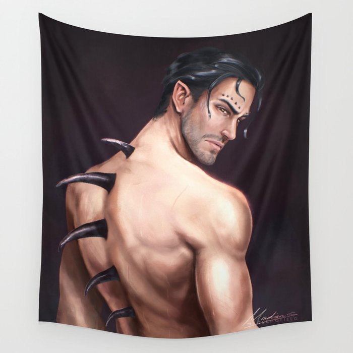 Savage Commander Wall Tapestry