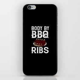 BBQ Ribs Beef Smoker Grilling Pork Dry Rub iPhone Skin