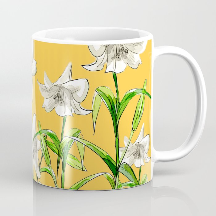 Lilies Coffee Mug