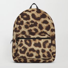 Leopard Print Backpack | Graphicdesign, Brown, Vector, Abstract, Leopard, Digital, Wild, Cheetah, Cats, Cat 