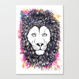 Lion Heart Canvas Print