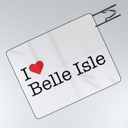 I Heart Belle Isle, FL Picnic Blanket