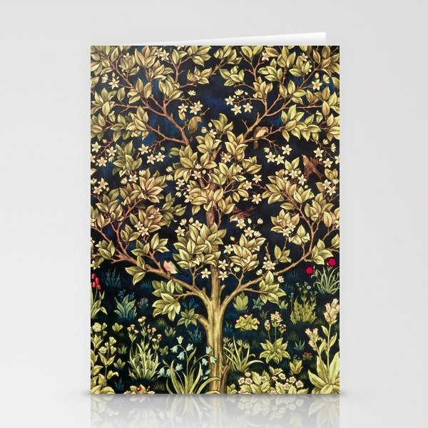 William Morris Tree Of Life Stationery Cards