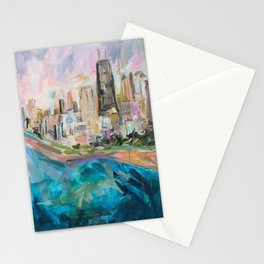 Chicago Skyline Stationery Cards
