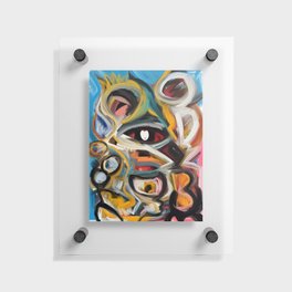Eye of the Storm Art Expressionism Abstract Floating Acrylic Print