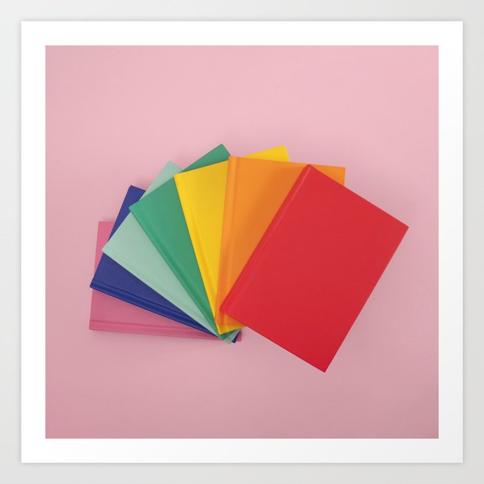 Rainbow stationary Art Print