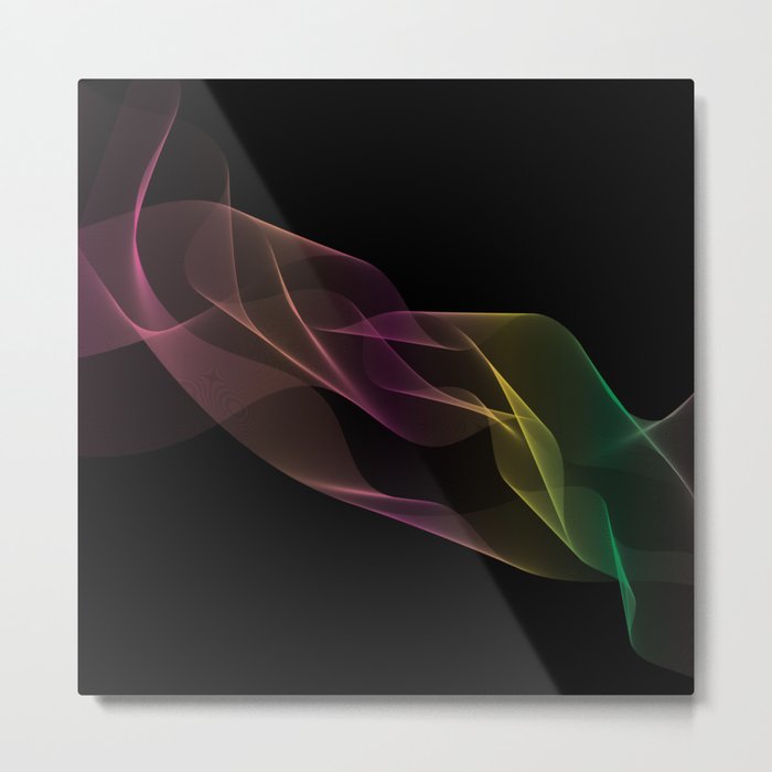 Galaxy - The Beginning of Time - Abstract Minimalism Metal Print
