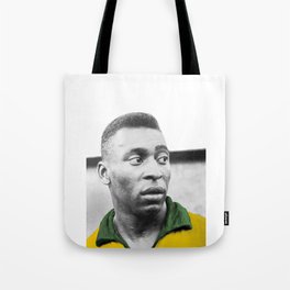 Pelè - Brazilian top player Tote Bag