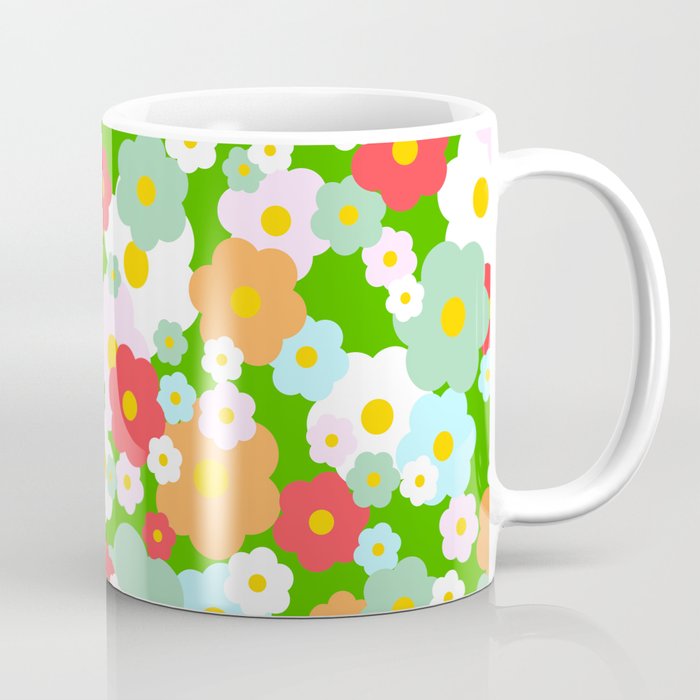 Floral Pattern Coffee Mug