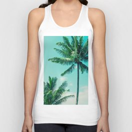 Keanae Tropical Summer Palm Trees Maui Hawaii Unisex Tank Top