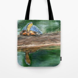 By The River by Teresa Thompson Tote Bag