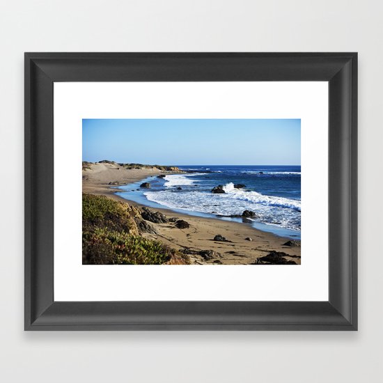 Ocean Waves Framed Art Print