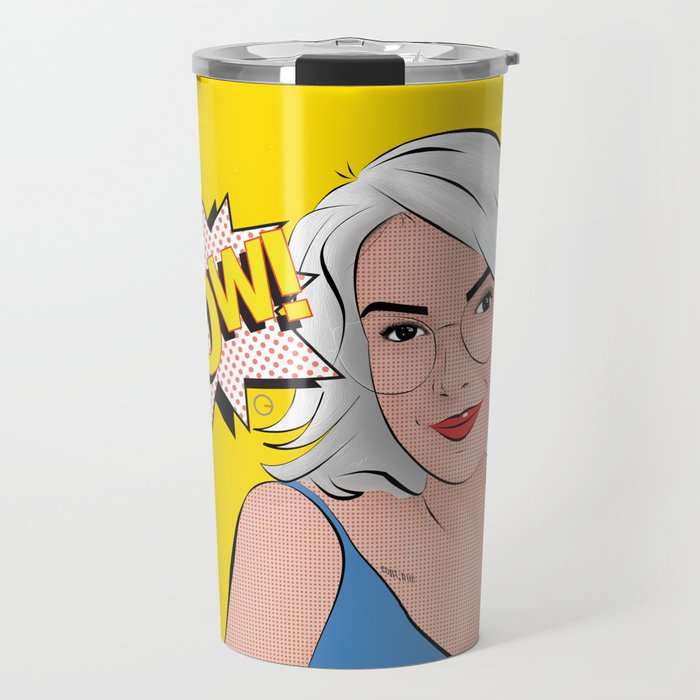 Pop Art (Gabi) Travel Mug
