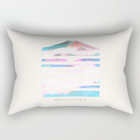 Mount Fuji Rectangular Pillow
