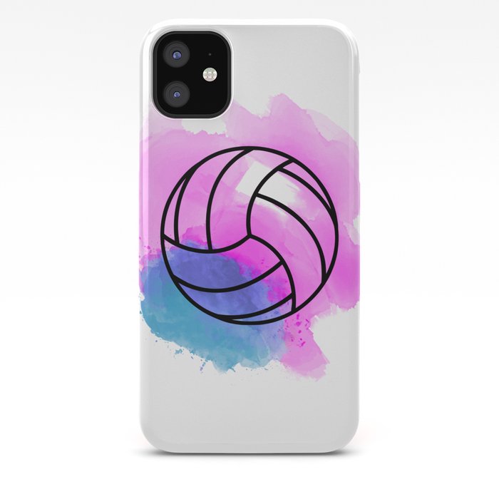 Volleyball Watercolor Iphone Case By Josericardo Society6