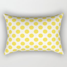 Yellow Pattern Rectangular Pillow