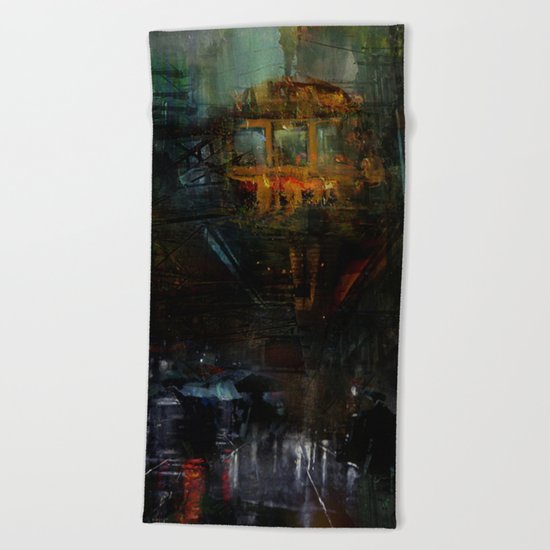 Terminus Beach Towel