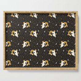 Celestial Goats Serving Tray