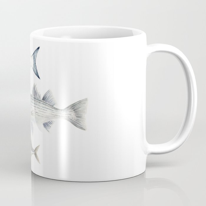New England Fish Trio Coffee Mug