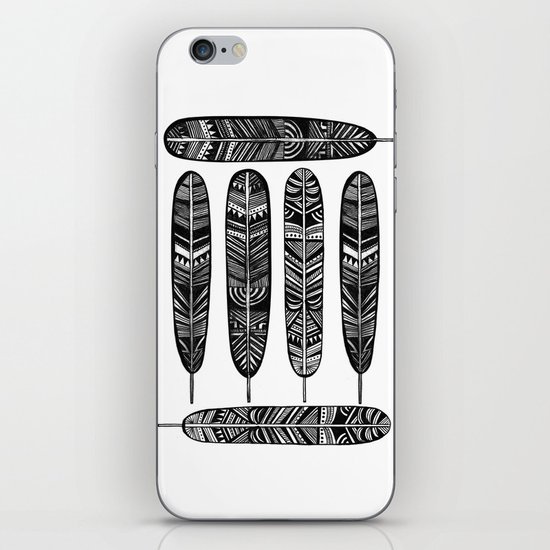 Six Feathers iPhone & iPod Skin