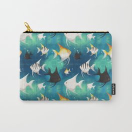 Angelfish Pattern Carry-All Pouch
