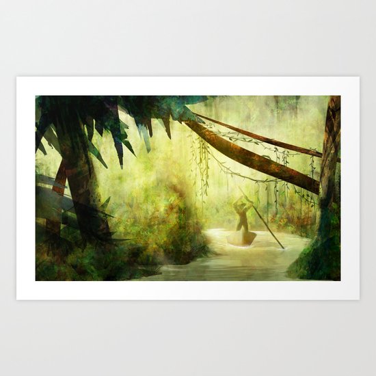 Morning Stroll Art Print