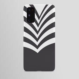 Black and white hills Android Case