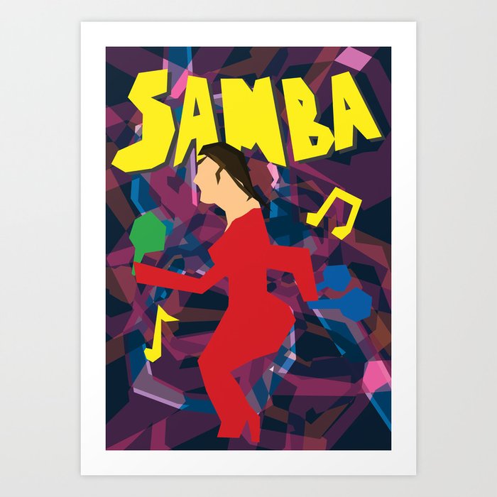 Samba Art Print