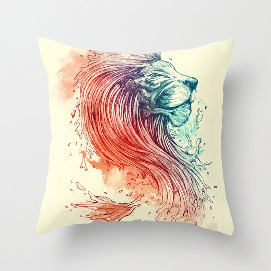 Sea Lion Throw Pillow