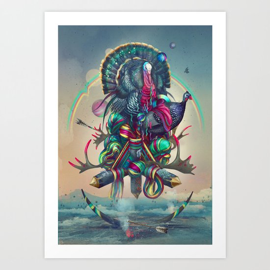 Color setting Art Print